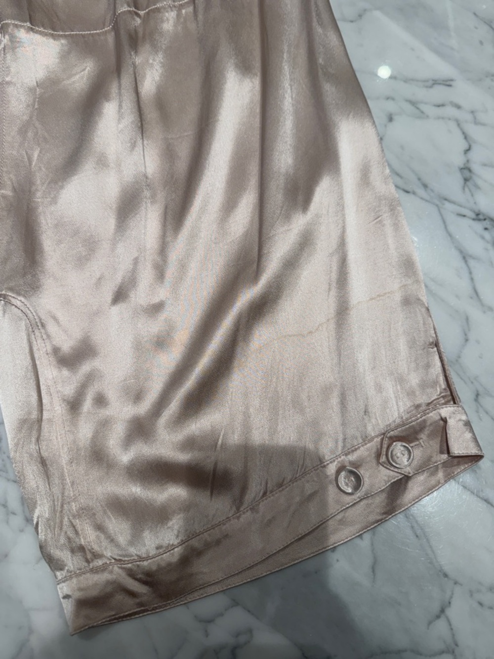 Fendi FF Baguette Buckle Embellished Satin Cargo Pants - Picture 17 of 17